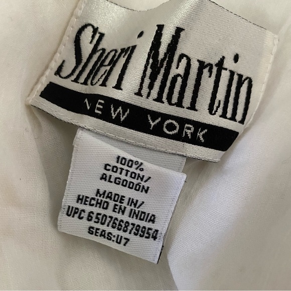 Vintage Western Hippie Button Down Sleeveless White Sewn Bohemian Pockets Retro - Picture 5 of 14